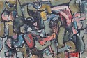 Melville  Price, Untitled (from the Maze Series)
c. 1949-1950, Oil on board