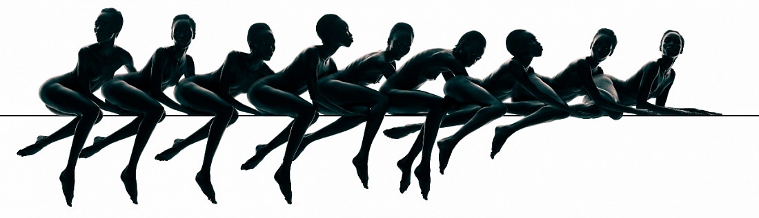 Howard Schatz:  Beauty Studies--Black, Not White - Installation View