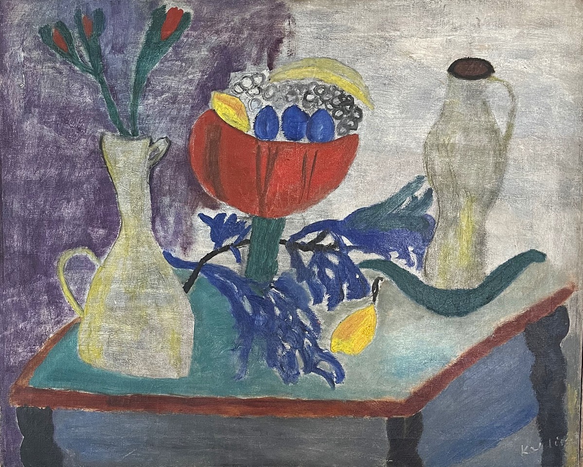 Aristodimos  Kaldis, Still Life with Lemon, 1939
Oil on canvas, 24 x 30 in.
KAL001