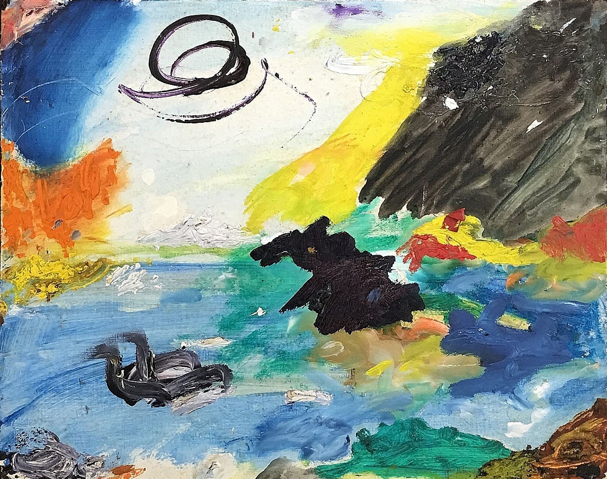 Aristodimos  Kaldis, Dark Harbor, Maine, 1968
Oil on canvas, 16 x 20 in.
KAL002