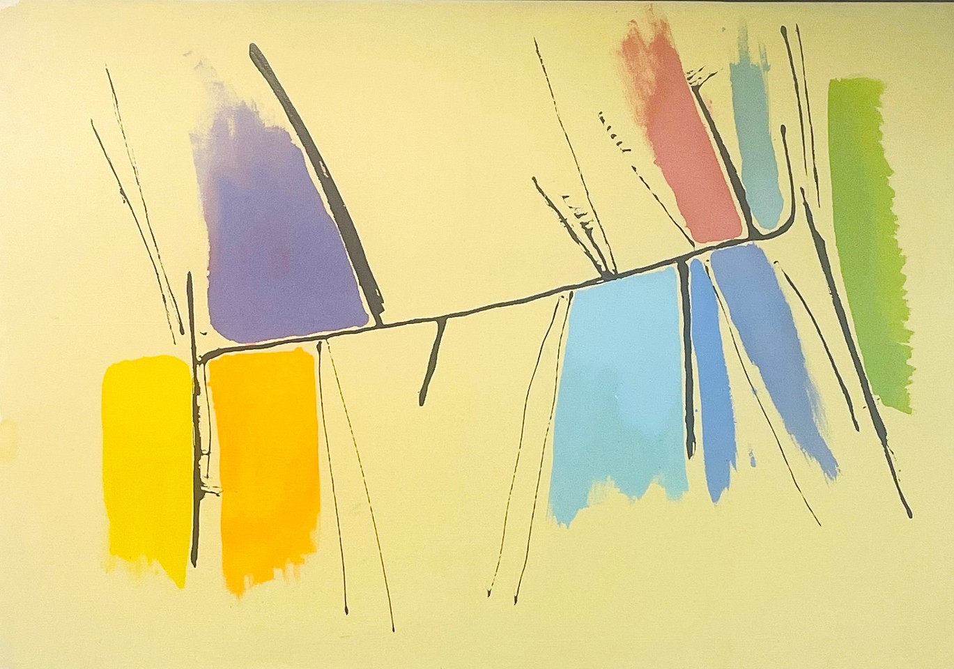 Dan  Christensen, Tucanare, 1979
Acrylic on canvas, 40 x 57 in.
CHR001