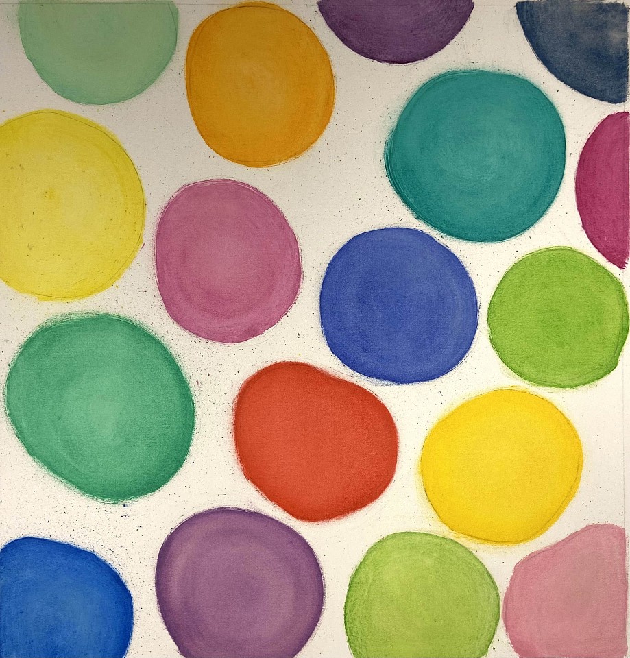 Mark Perry, Dot Composition 1, 2023
Oil on canvas, 44 x 42 in.
PER002