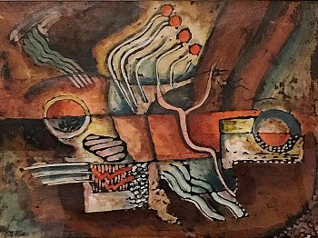 Rolph Scarlett -&nbsp;Modern Composition #5, c. 1935