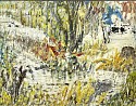 Arthur  Pinajian, Untitled 399, landscape
1980, Oil on canvas