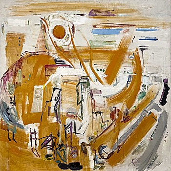 Ann Cole Phillips -&nbsp;New York, Orange, 1964
