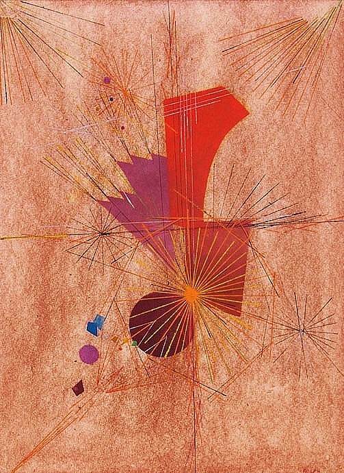 Rolph Scarlett, Untitled, c. 1940
Oil on paper, 24 x 17 3/4 in.
SCAR014