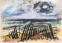 Irving George Lehman, Untitled, Seascape
c. 1935, Mixed media on paper
